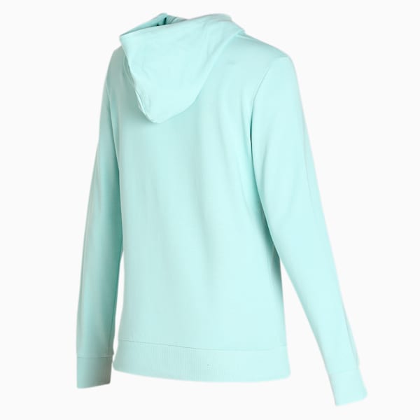 Forever Faster Women's Regular Fit Hoody, Eggshell Blue, extralarge-IND