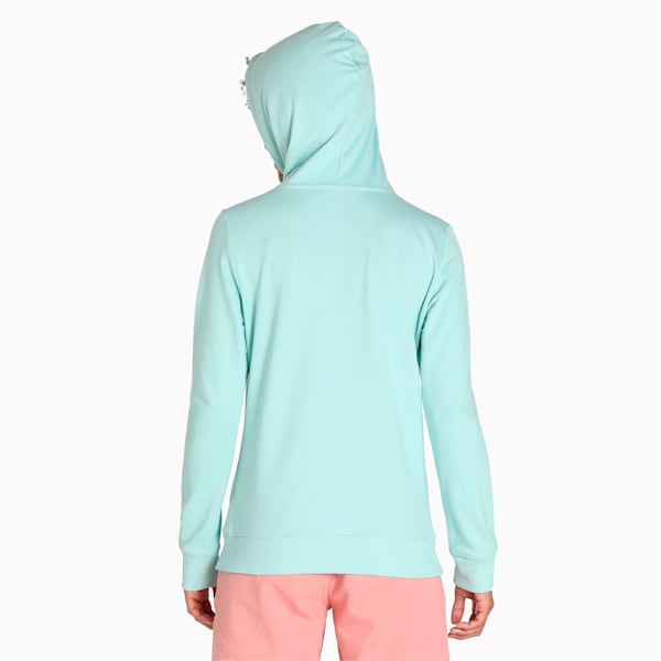 Forever Faster Women's Regular Fit Hoody, Eggshell Blue, extralarge-IND