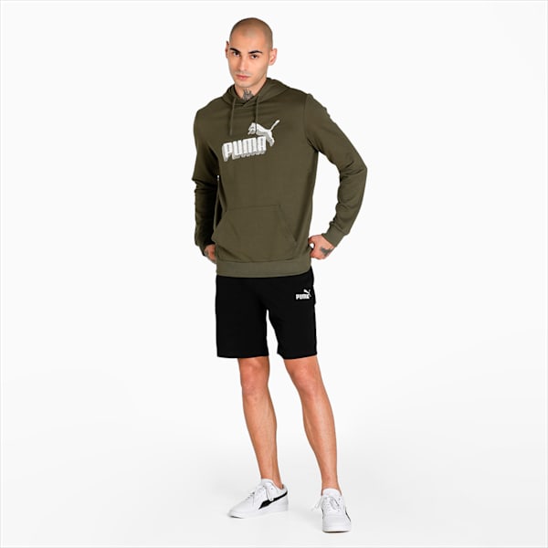 Graphic Men's Regular Fit Hoodie, Grape Leaf, extralarge-IND