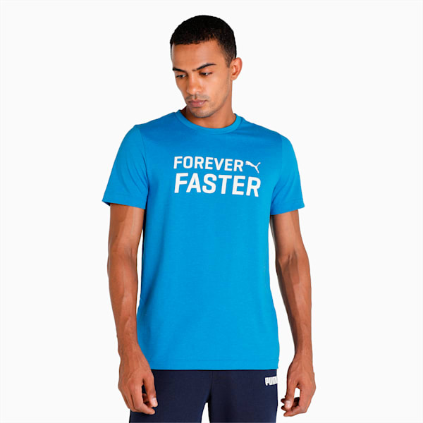 Forever Faster Men's T-Shirt, Future Blue