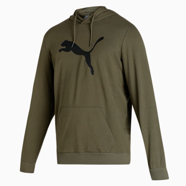 Graphic Men's Regular Fit Hoodie, Grape Leaf, extralarge-IND