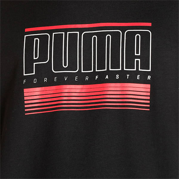 PUMA Big Logo Crew Men's Sweat Shirt, Puma Black