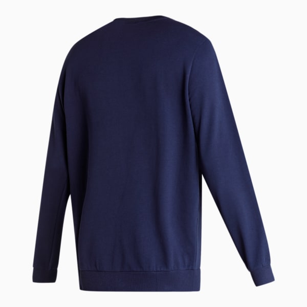 Graphic Crew Men's Regular Fit Sweat Shirt, Peacoat, extralarge-IND