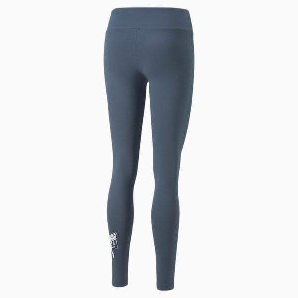 Power Graphic Leggings Women, Evening Sky, extralarge-IND