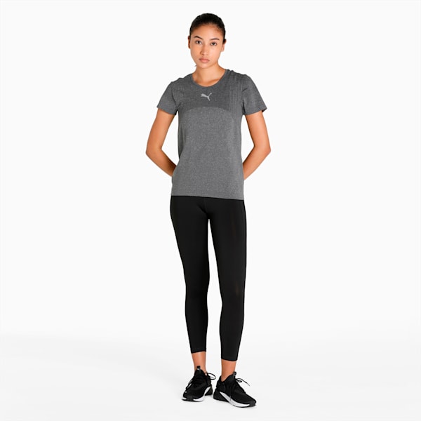 evoKNIT Seamless Women's T-shirt, Puma Black, extralarge-IND