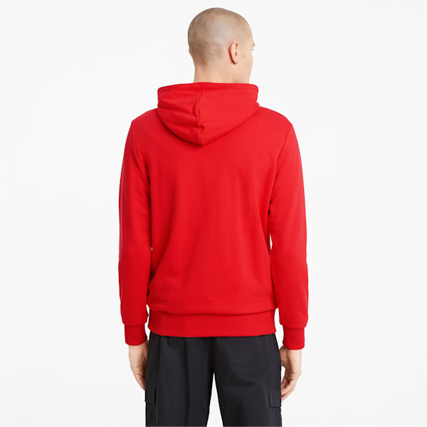 Sudadera con capucha de felpa francesa con logo Classics para hombre, High Risk Red, extralarge