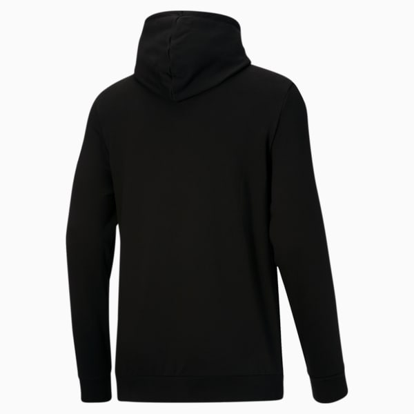 Classics Logo Men's Hoodie Big And Tall, Puma Black, extralarge