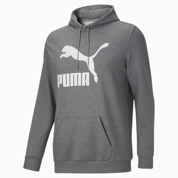 Classics Oversized Men's Hoodie, Medium Gray Heather, PUMA Shop All Puma