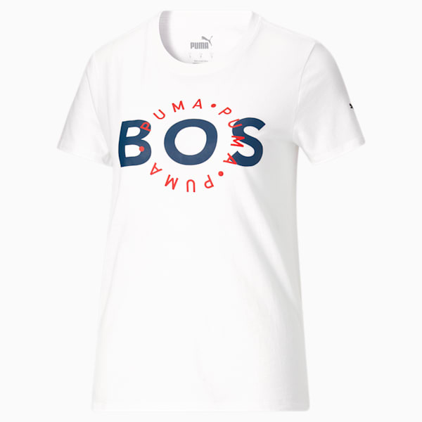 Boston Women's City Tee, Puma White, extralarge