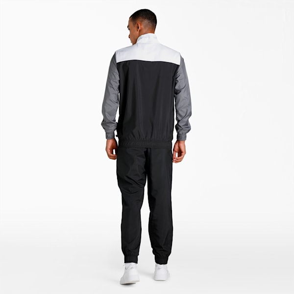 CB Retro Woven Men's Track Suite, Puma Black, extralarge-IND