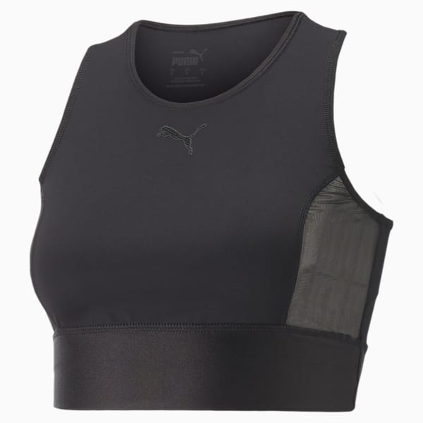Day in Motion Women's Crop Top, Puma Black, extralarge