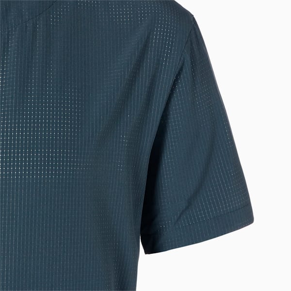 メンズ STYLE TECH ウーブン 半袖 Tシャツ, Dark Slate, extralarge-JPN