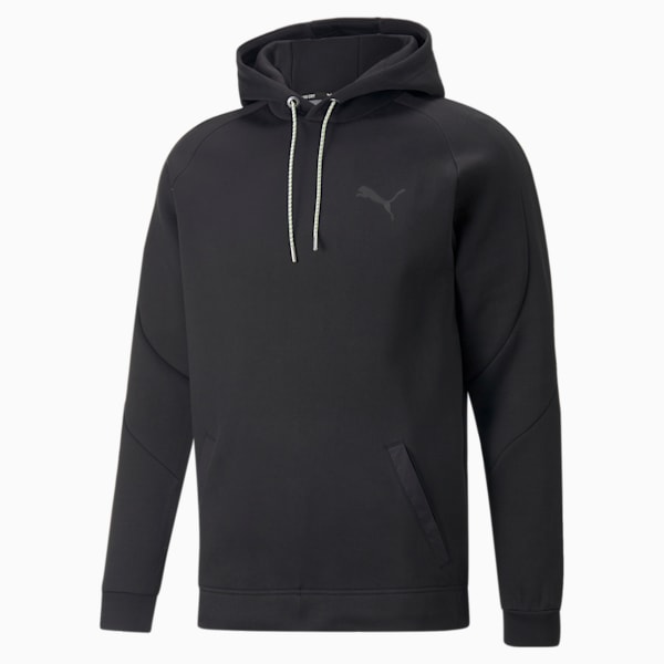 Day in Motion Men's Regular Fit Hoodie, Puma Black, extralarge-IND