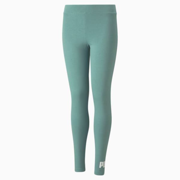 Essential Logo Youth Tights, Adriatic, extralarge-IND