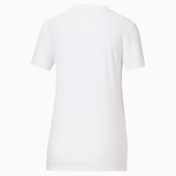 T-shirt graphique Stay Wild, femme, Blanc Puma