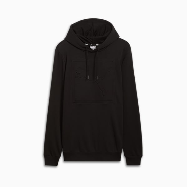 ESS Men's Hoodie, Puma Black, extralarge