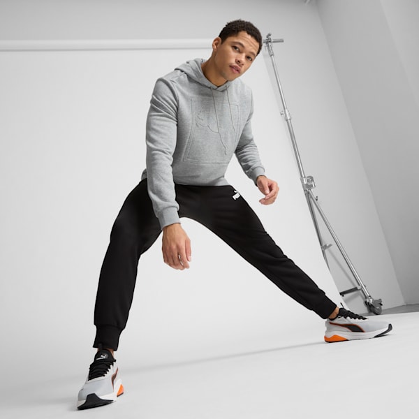 Chandail à capuchon ESS Homme, Medium Gray Heather, extralarge