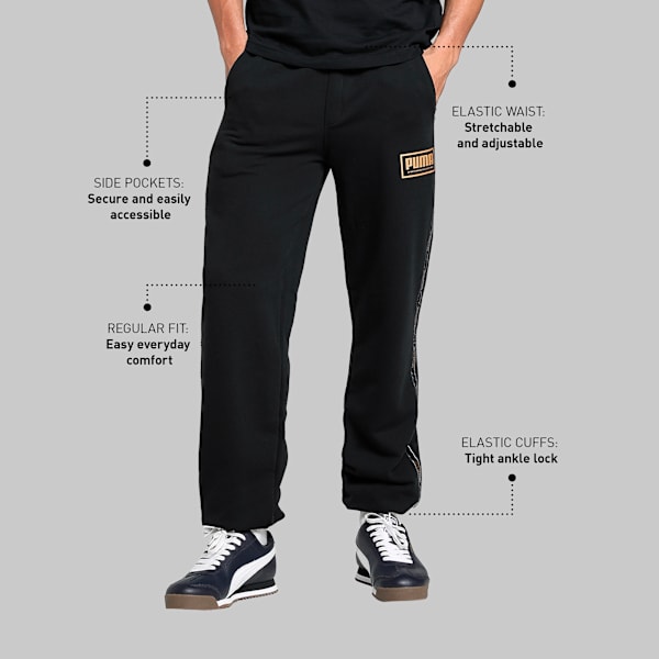 Holiday Pack Men's Pants, Cotton Black, extralarge-IND