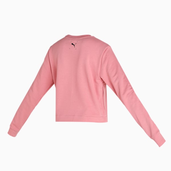NU-TILITY Crew Relaxed Fit Women's Sweat Shirt, Foxglove, extralarge-IND