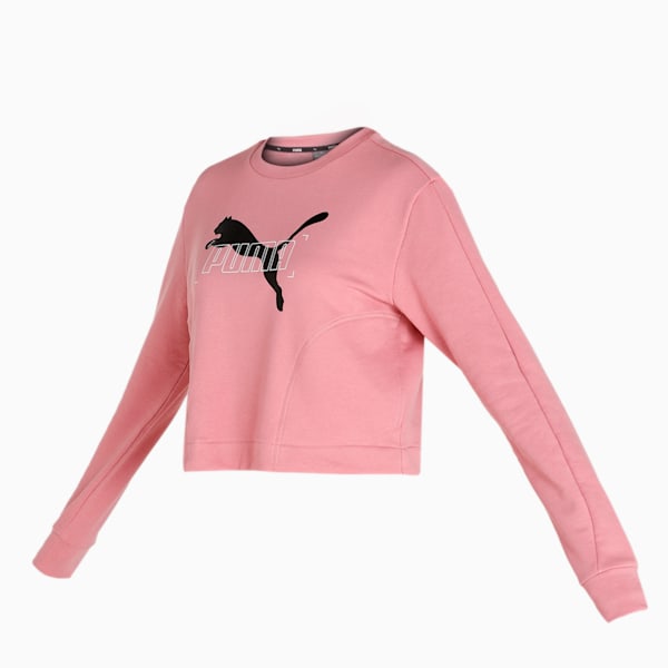NU-TILITY Crew Relaxed Fit Women's Sweat Shirt, Foxglove, extralarge-IND