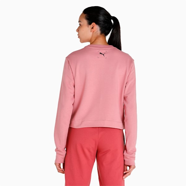 NU-TILITY Crew Relaxed Fit Women's Sweat Shirt, Foxglove, extralarge-IND