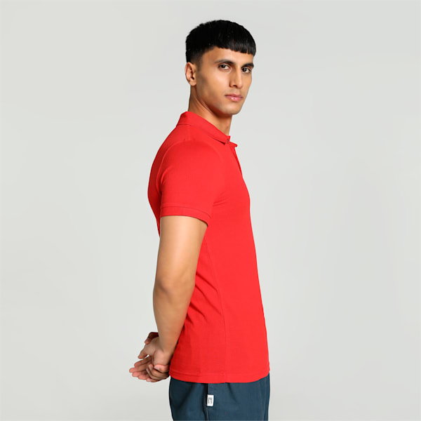 Men's Archive Slim Fit Polo, Puma Red, extralarge-IND