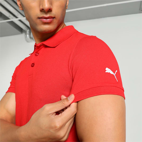 Men's Archive Slim Fit Polo, Puma Red, extralarge-IND