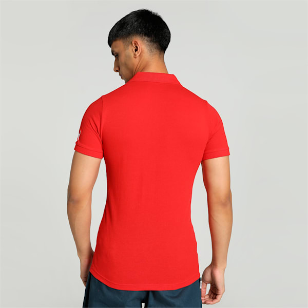 Men's Archive Slim Fit Polo, Puma Red, extralarge-IND