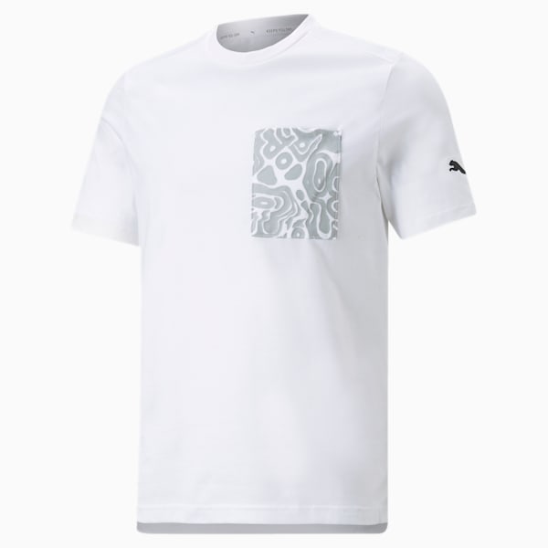 Open Road Men's T-Shirt, Puma White, extralarge-IND