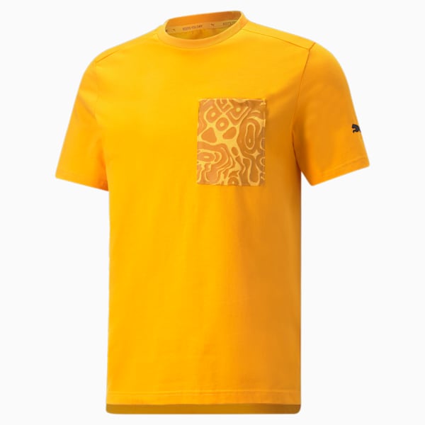 Open Road Men's T-Shirt, Apricot, extralarge-IND