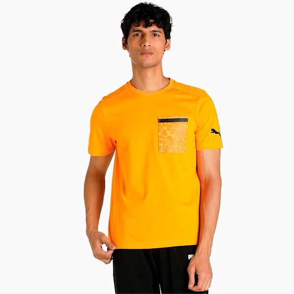 Open Road Men's T-Shirt, Apricot, extralarge-IND