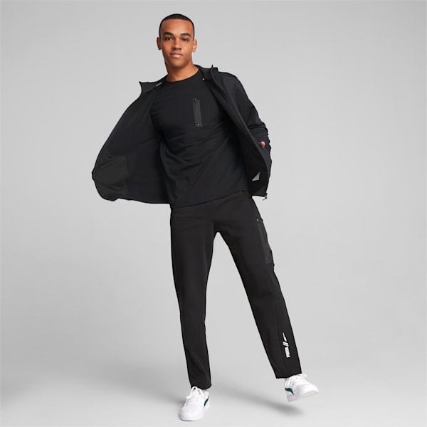 Open Road Full-Zip Men's Regular Fit Hoodie, Puma Black, extralarge-IND