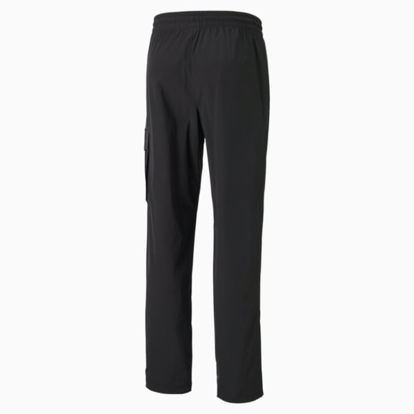 Open Road Woven Men's Regular Fit Trackpants, Puma Black, extralarge-IND