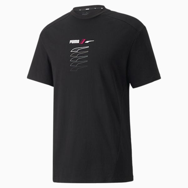 RAD/CAL Graphic Men's T-Shirt, Puma Black