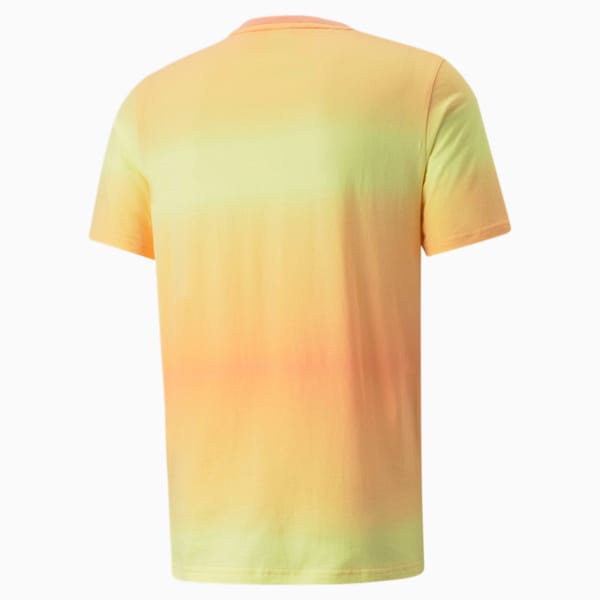 Power Summer Fading Men's Tee, Peach Pink, extralarge