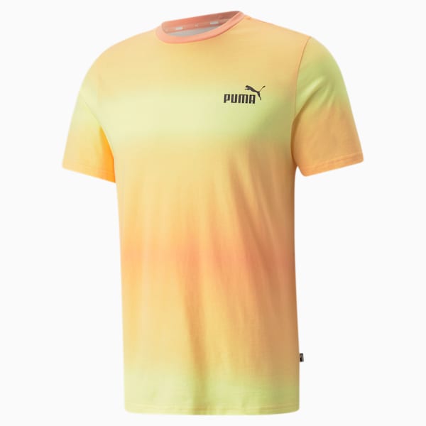 PUMA Power Summer Fading Men's Regular Fit T-Shirt, Peach Pink, extralarge-IND