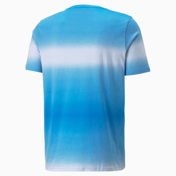 PUMA Power Summer Fading Men's Regular Fit T-Shirt, Bleu Azur, extralarge-IND