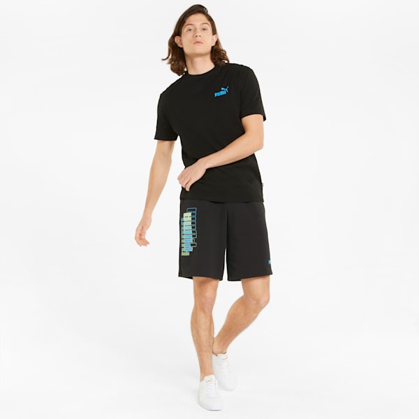 PUMA Power Summer Men's Relaxed Fit Shorts, Puma Black, extralarge-IND