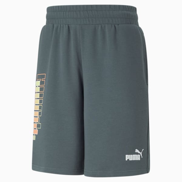PUMA Power Summer Men's Relaxed Fit Shorts, Dark Slate, extralarge-IND