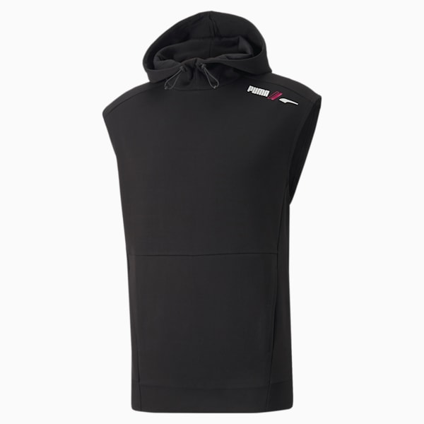 RAD/CAL Sleeveless Men's Hoodie, Puma Black, extralarge