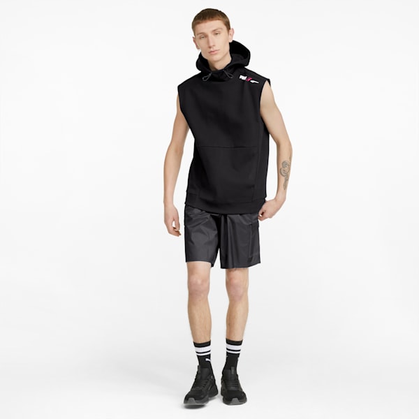 RAD/CAL Sleeveless Men's Hoodie, Puma Black, extralarge