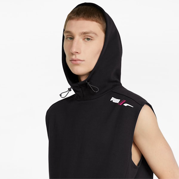 RAD/CAL Sleeveless Men's Hoodie, Puma Black, extralarge