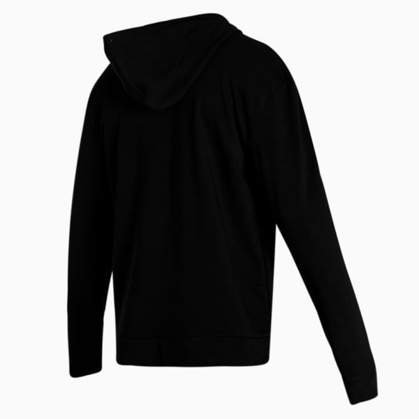 NU-TILITY Men's Full Zip Hoodie, Puma Black, extralarge-IND