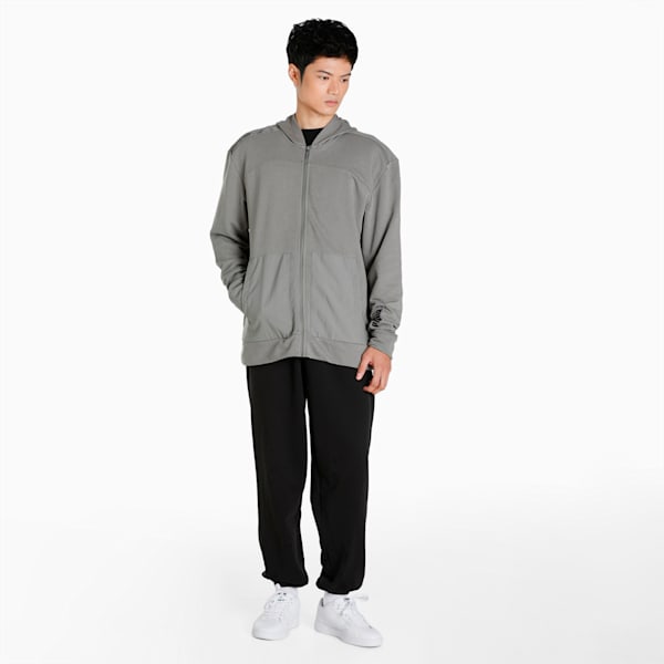 NU-TILITY Men's Full Zip Hoodie, Ultra Gray, extralarge-IND