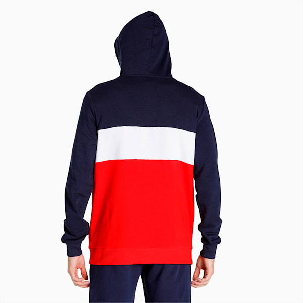 PUMA Block Regular Fit Men's Hoodie, Peacoat, extralarge-IND