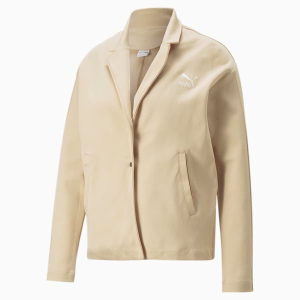 T7 Women's Blazer, Light Sand, extralarge-IND