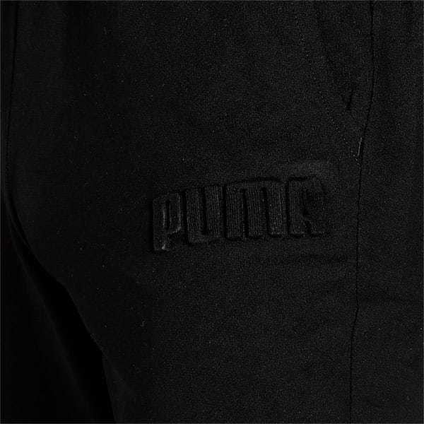 Modern Basic Knitted Men's Pants, Puma Black