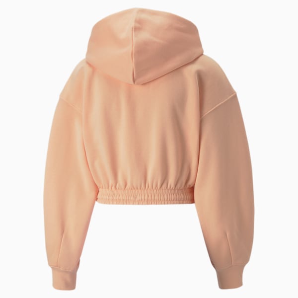 Classics Women's Relaxed Fit Cropped Hoodie, Peach Parfait, extralarge-IND