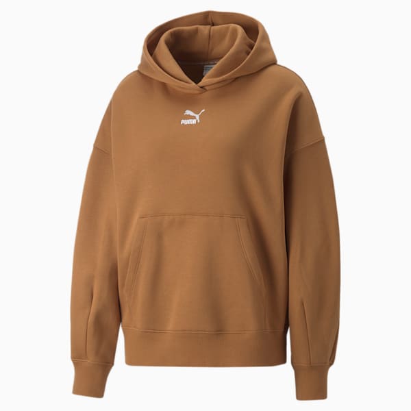 Classics Oversized Women's Hoodie, Desert Tan, extralarge