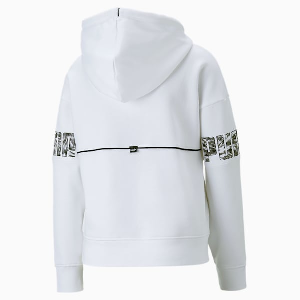 Power Safari Women's Hoodie, Puma White, extralarge